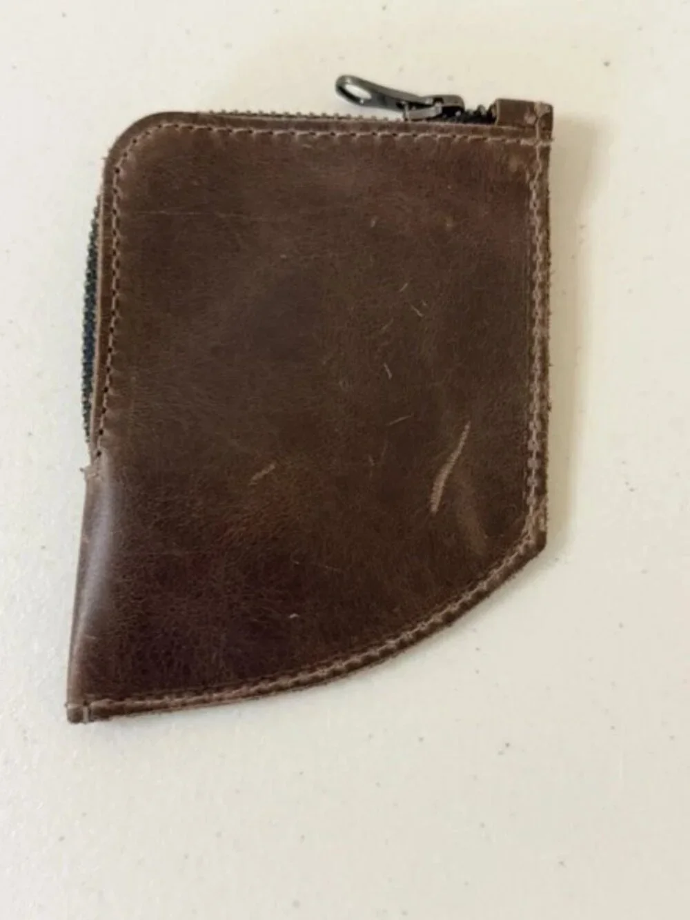 Hide and Drink, EDC Pocket Wallet, Curved, Bourbon Brown - Slim